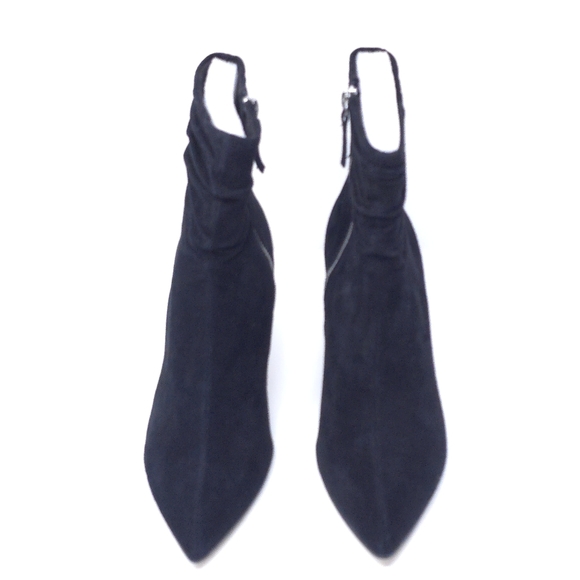 Bella Vita Danielle dress bootie Boot, Black Suede Leather, Size 8M - Picture 10 of 11